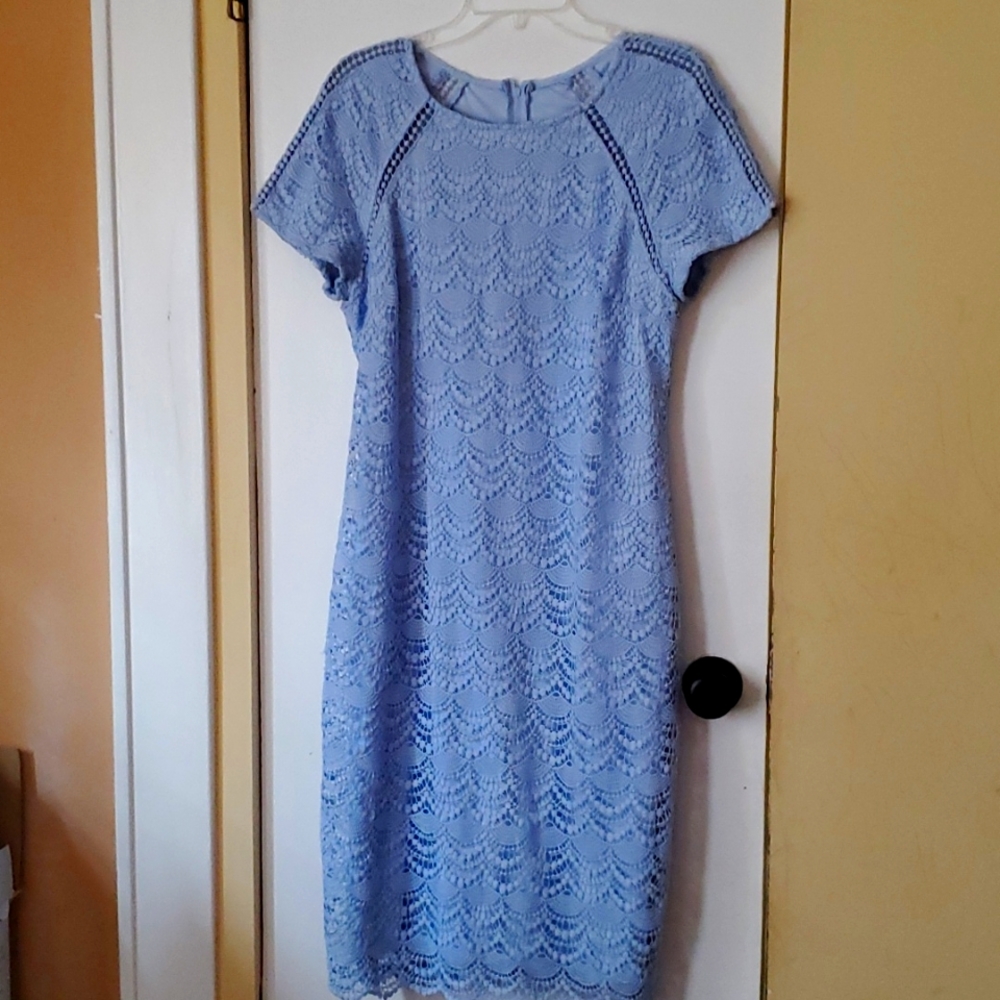 Baby blue Dress